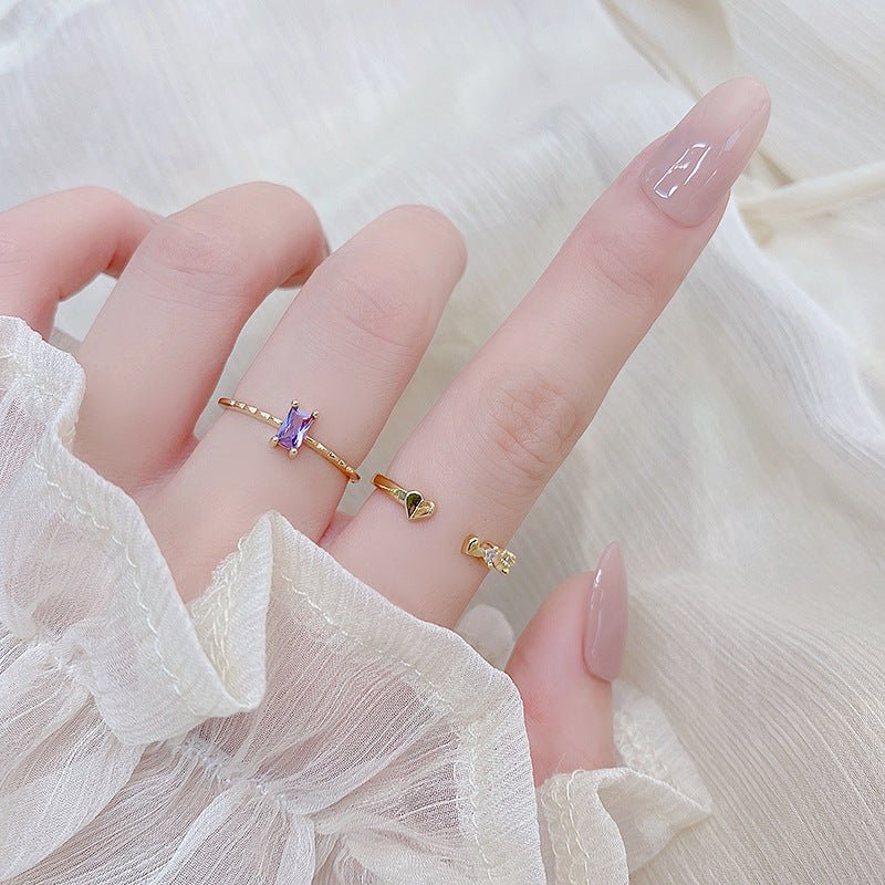 Love Loop Heart Ring