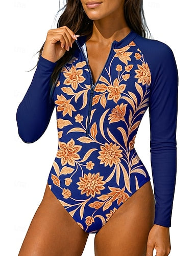Rash Guard Upf50+ Quick Dry Lightweight Long Sleeve Bodysuit Swim Shirt Surfing Beach Water Sports Summer