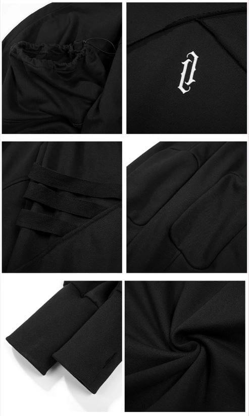 LM | Unisex Functional Wizard Scarf-Collar Sweater