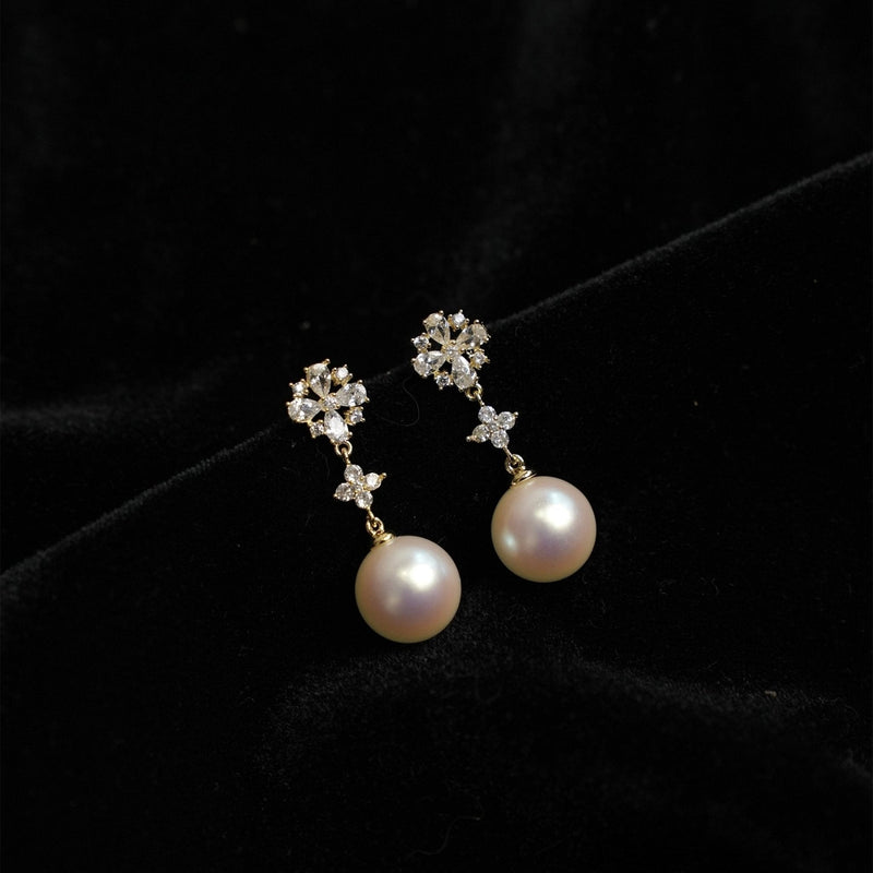 Luna Belle Pearl Earrings