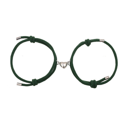 Magnetic Couple Red String Bracelets | Protection & Strength