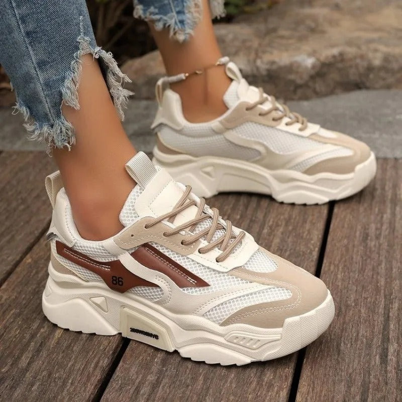 LM | Fashionable non-slip lightweight platform sneakers