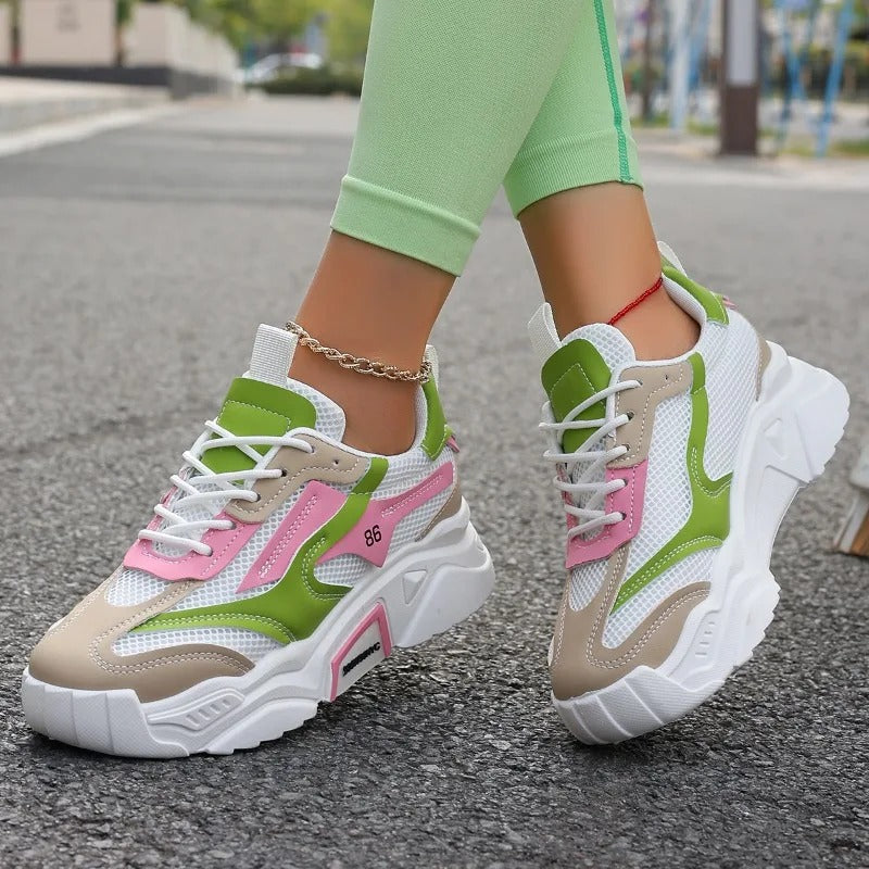 LM | Fashionable non-slip lightweight platform sneakers