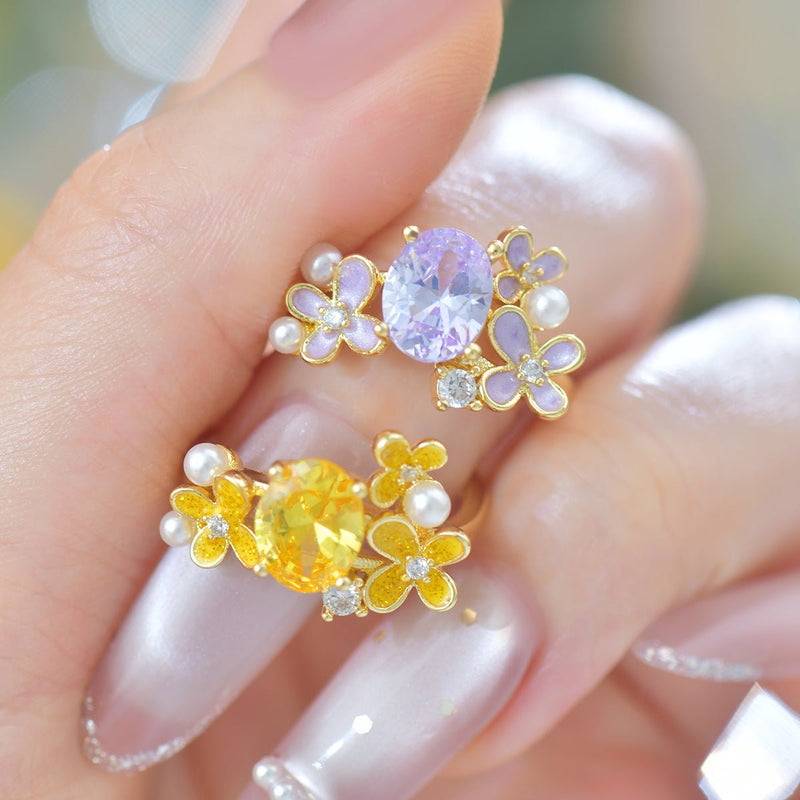Marigold Citrine Ring