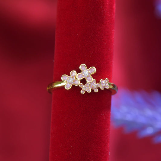 Mauve Wisteria Ring