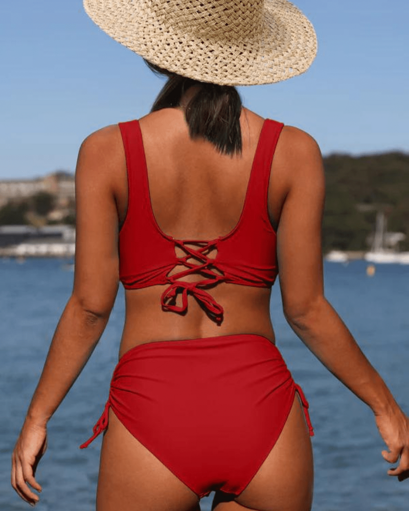 Ana® | Plain Bikini With a Sporty Twist and Drawstring