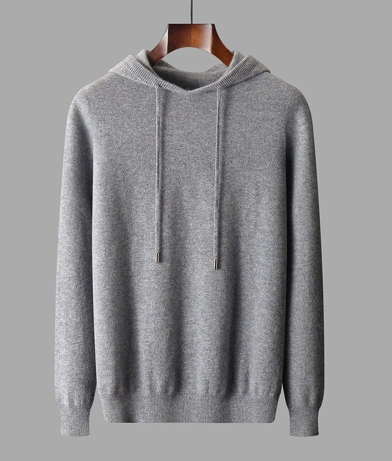 LM | Seamless knitted hoodie