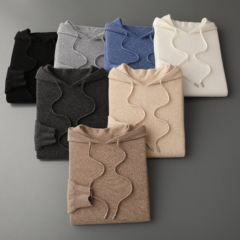LM | Seamless knitted hoodie