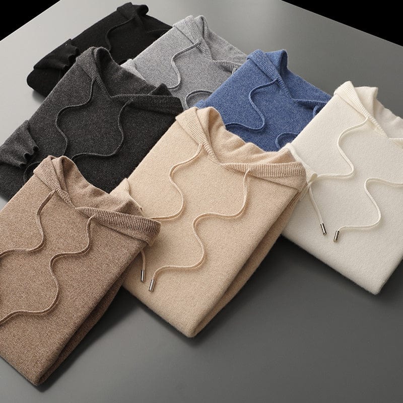 LM | Seamless knitted hoodie
