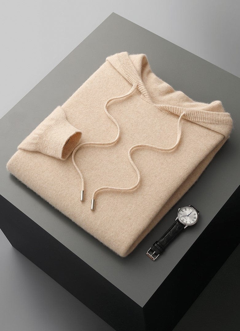 LM | Seamless knitted hoodie