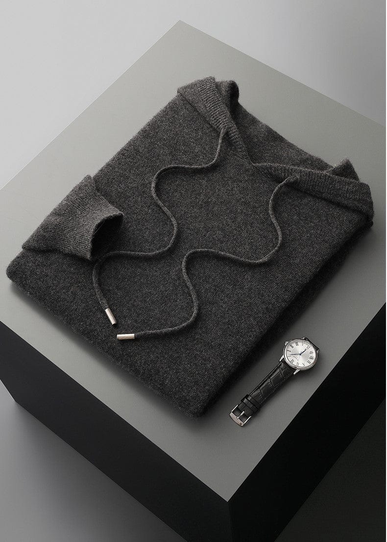 LM | Seamless knitted hoodie