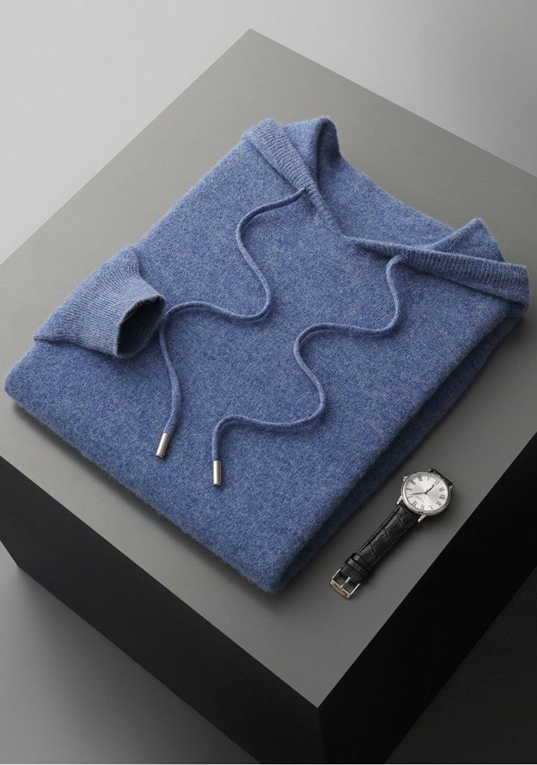 LM | Seamless knitted hoodie