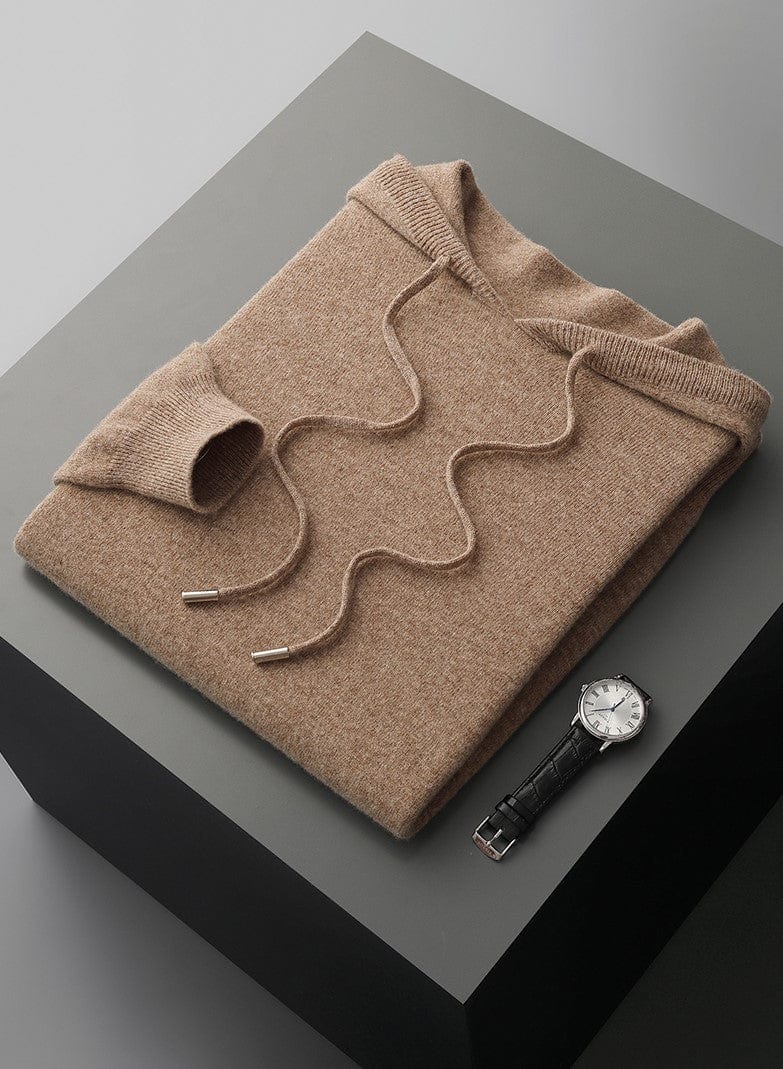LM | Seamless knitted hoodie