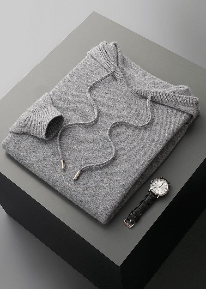 LM | Seamless knitted hoodie
