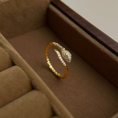 Midnight Serpent Ring