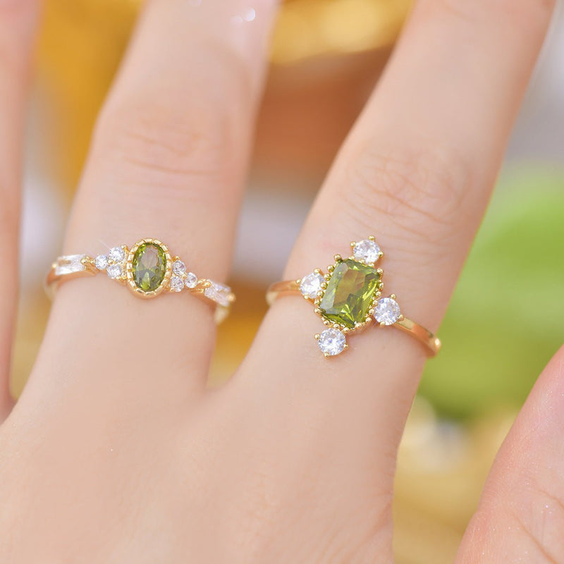 Moana Peridot Ring