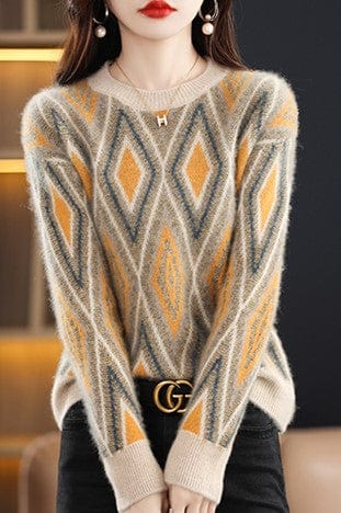 LM | Round neck knitted sweater 2024