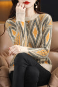 LM | Round neck knitted sweater 2024