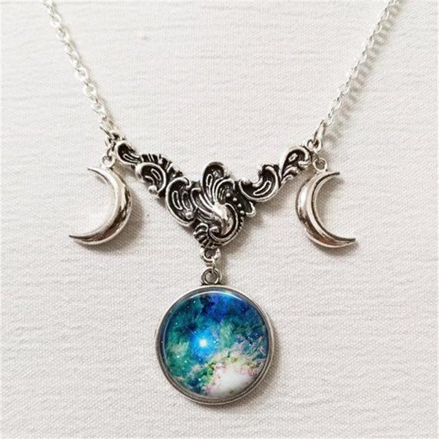 Celestial Moon Goddess Necklace