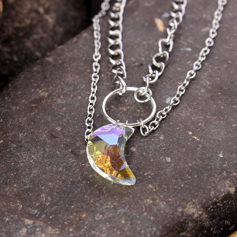 Enchanted Moon Layered Necklace