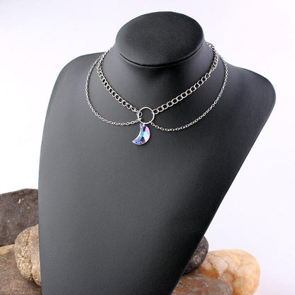 Enchanted Moon Layered Necklace