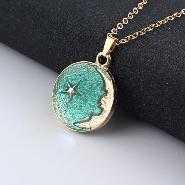 Enchanting Crescent Moon Necklace