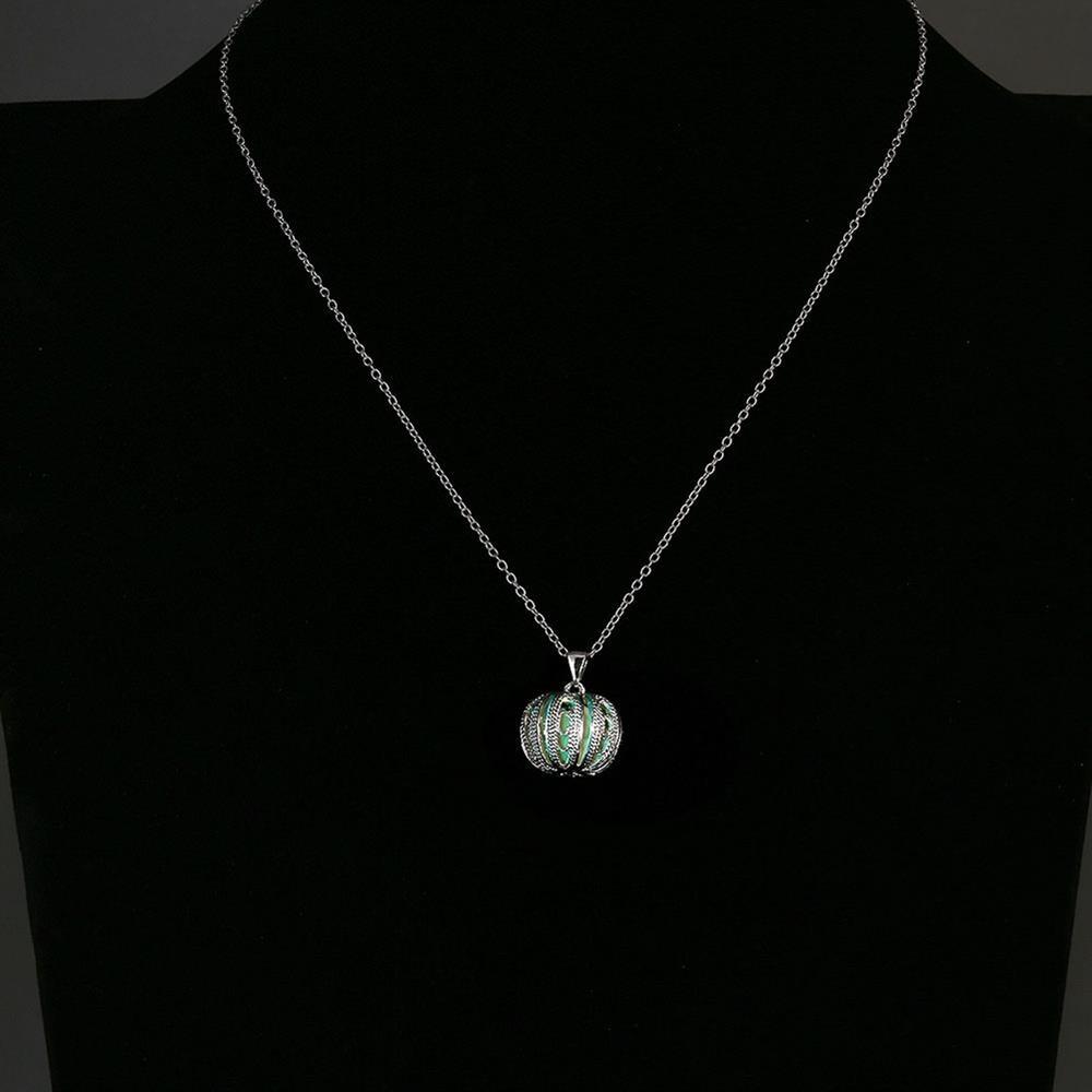 Magical Glow in the Dark Pumpkin Necklace
