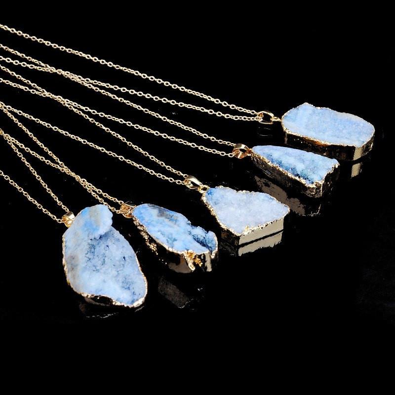 Natural Shape Stone Necklace