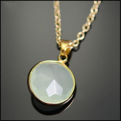 Round Gems Pendant Necklace