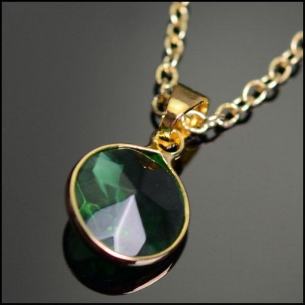 Round Gems Pendant Necklace