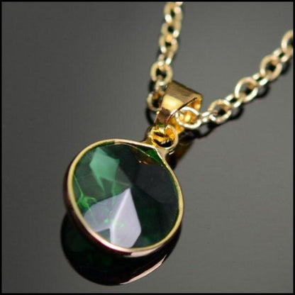 Round Gems Pendant Necklace