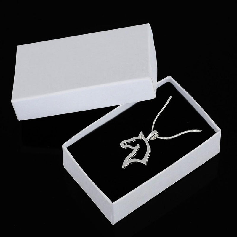 Silver Horse Head Necklace