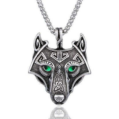 Viking Wolf Necklace