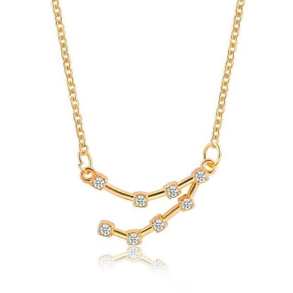 Zodiac Sign Constellation Necklace