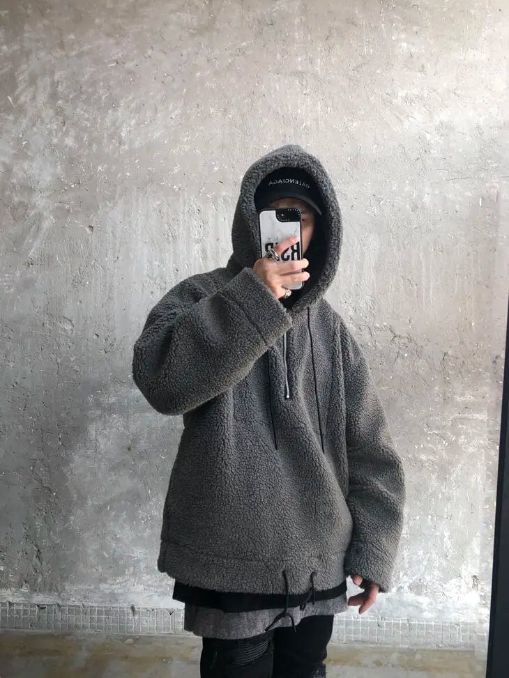 LM | Thickened cotton velvet sweater