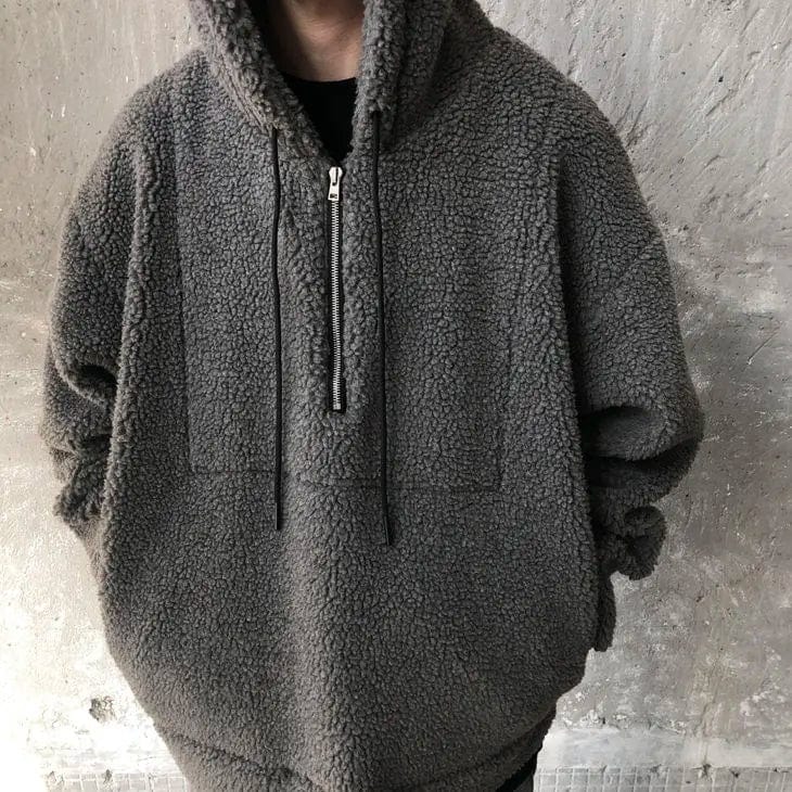 LM | Thickened cotton velvet sweater