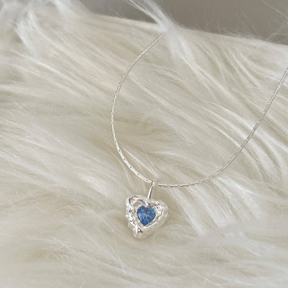 Ocean Heart Necklace