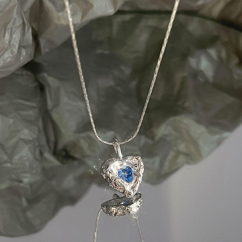 Ocean Heart Necklace