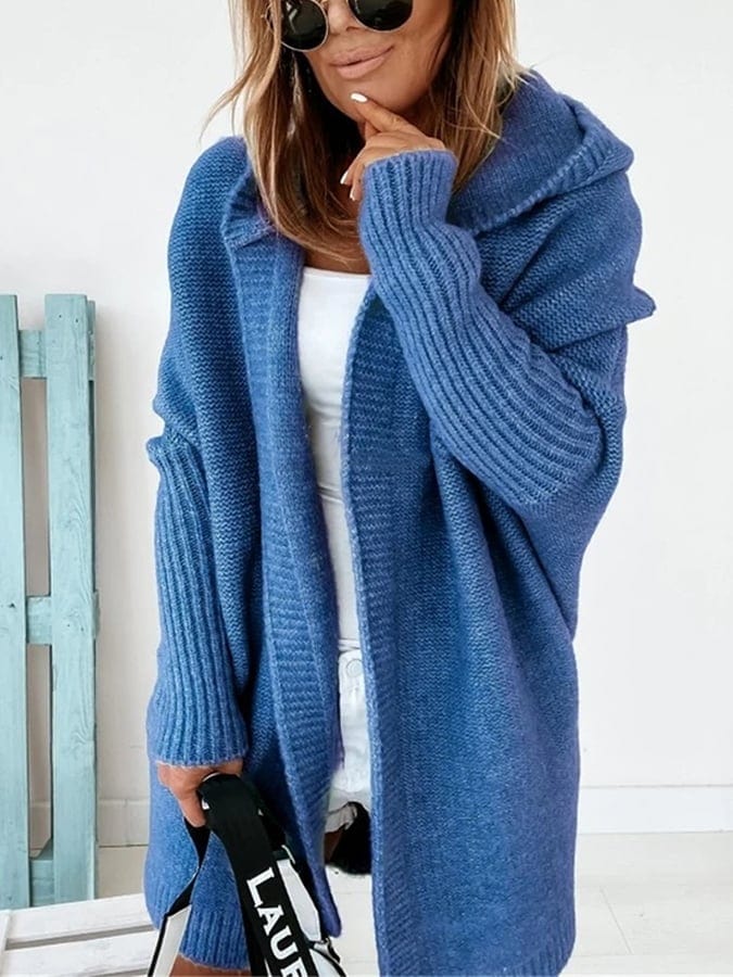 LM | Women's coat with hood Sweater