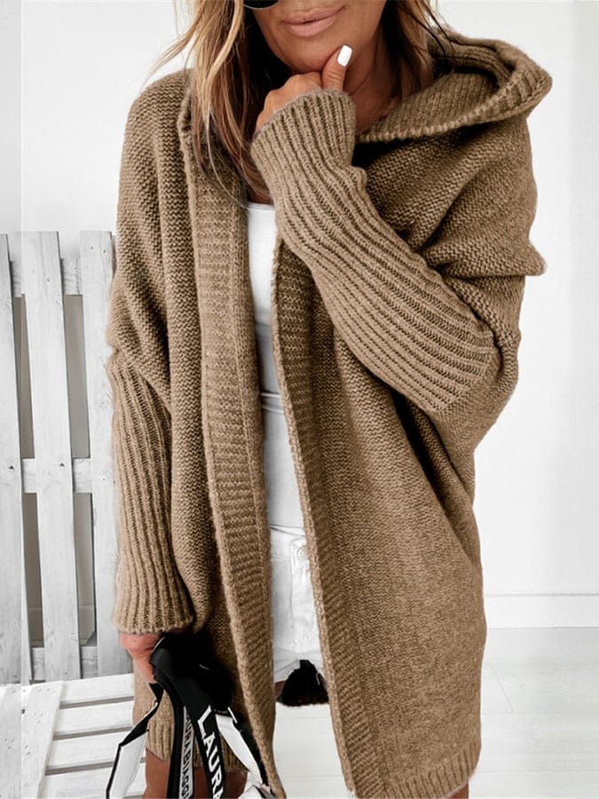 LM | Women's coat with hood Sweater