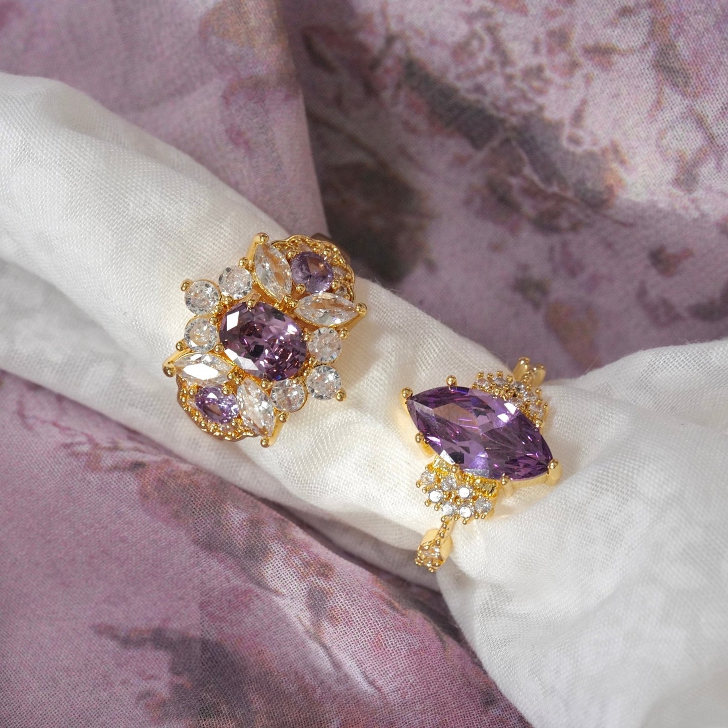 Opulent Amethyst Ring