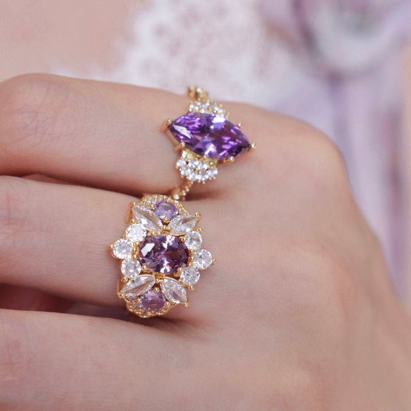 Opulent Amethyst Ring