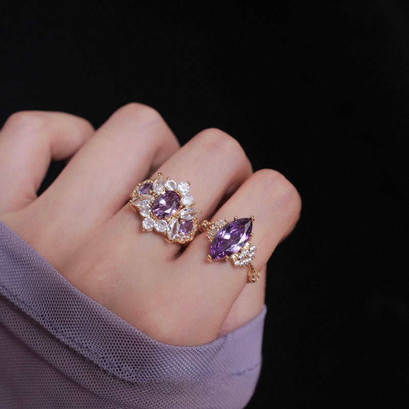 Opulent Amethyst Ring