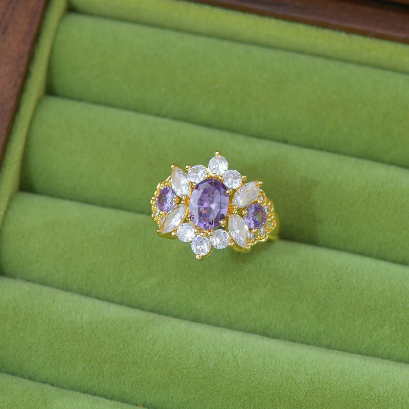 Opulent Amethyst Ring