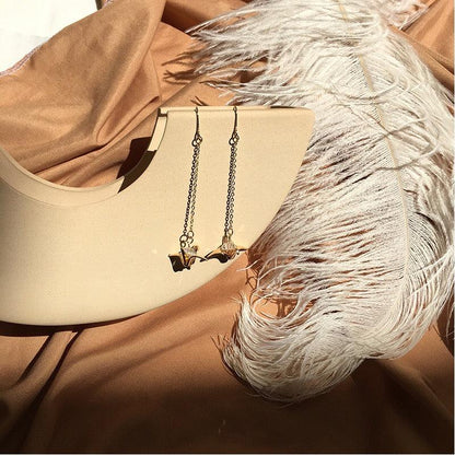 [] Paper Crane Earrings