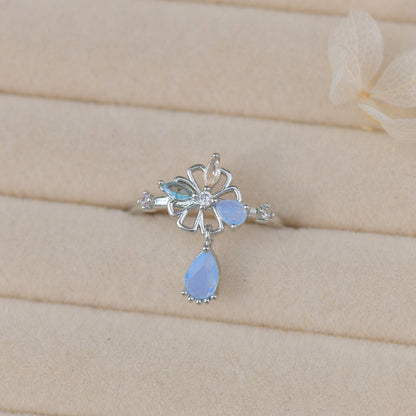 Periwinkle Charm Ring