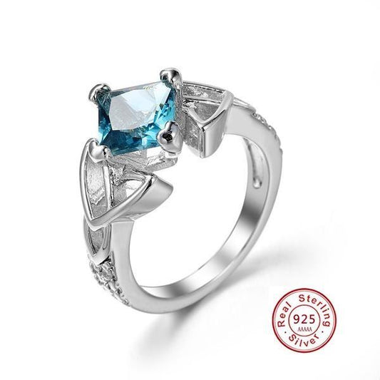 Blue Celtic Dream Ring