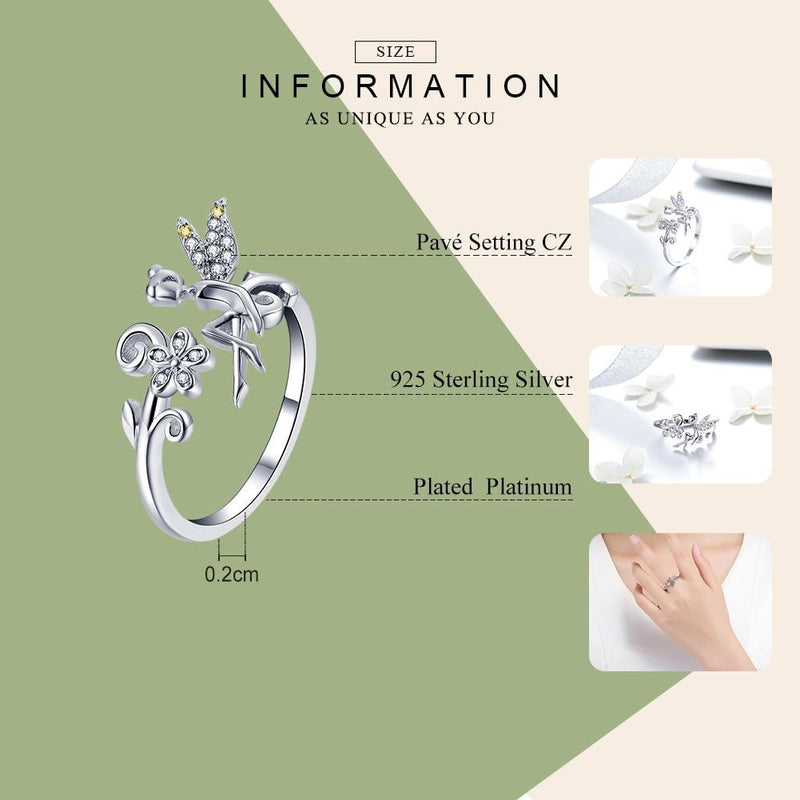 Fairy Princess Silver Ring