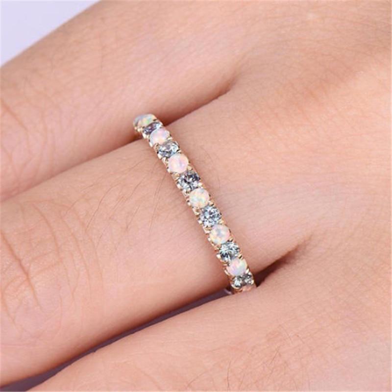 Pink Fairy Opal Ring