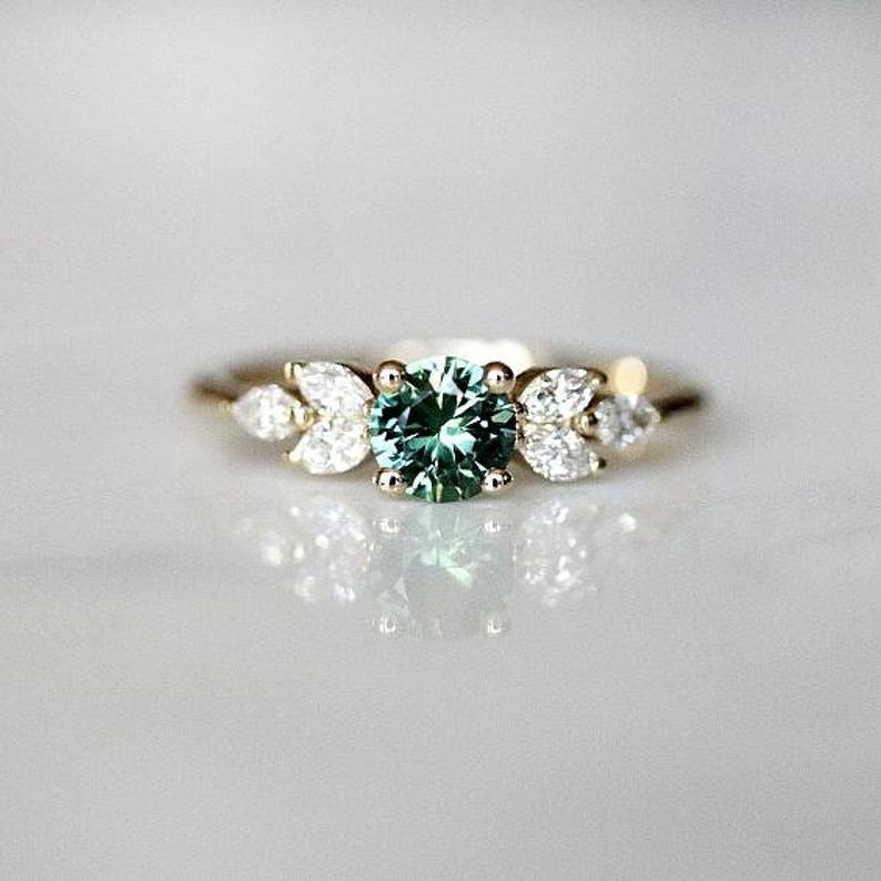 The Green Crystal Charmer Ring